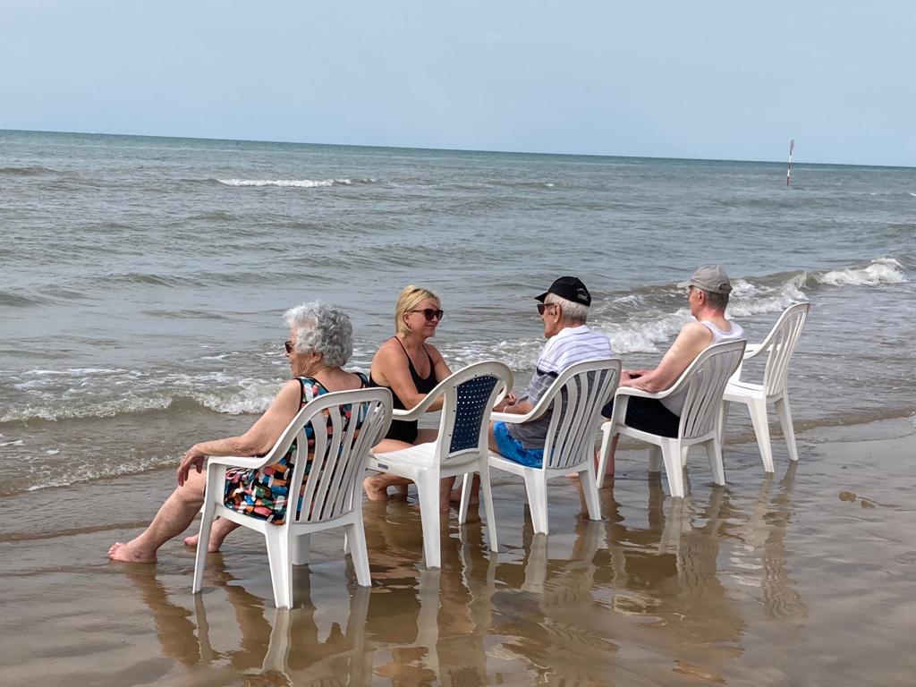 L'ASP UMBERTO I PORTA GLI ANZIANI IN USCITA AL MARE DOPO DUE ANNI 